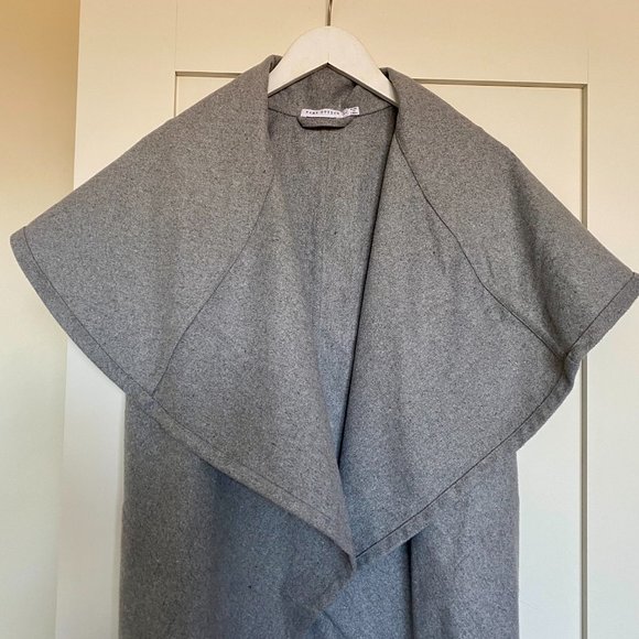 Pink Stitch Draped Vest Size 2 - Picture 3 of 3